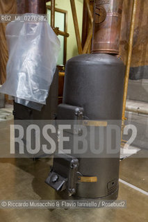 Città del Vaticano 09 03 2013.Visita nella Cappella Sistina in attesa del Conclave..Nella foto: la stufa da dove partiranno le fumate. ©Riccardo Musacchio & Flavio Ianniello/Rosebud2