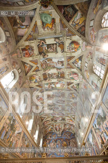 Città del Vaticano 09 03 2013.Visita nella Cappella Sistina in attesa del Conclave. ©Riccardo Musacchio & Flavio Ianniello/Rosebud2