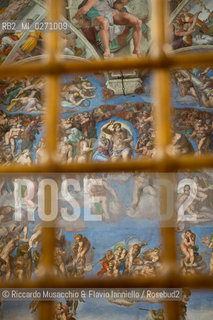 Città del Vaticano 09 03 2013.Visita nella Cappella Sistina in attesa del Conclave. ©Riccardo Musacchio & Flavio Ianniello/Rosebud2