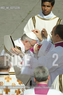 Città del Vaticano Mar 19 2013.Cerimonia di Intronizzazione di Papa Francesco. ©Riccardo Musacchio & Flavio Ianniello/Rosebud2