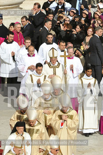 Città del Vaticano Mar 19 2013.Cerimonia di Intronizzazione di Papa Francesco. ©Riccardo Musacchio & Flavio Ianniello/Rosebud2