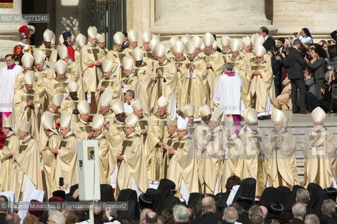 Città del Vaticano Mar 19 2013.Cerimonia di Intronizzazione di Papa Francesco. ©Riccardo Musacchio & Flavio Ianniello/Rosebud2