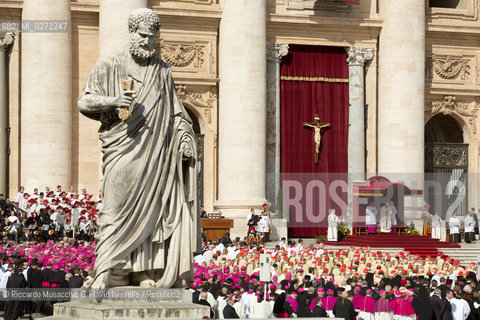 Città del Vaticano Mar 19 2013.Cerimonia di Intronizzazione di Papa Francesco. ©Riccardo Musacchio & Flavio Ianniello/Rosebud2