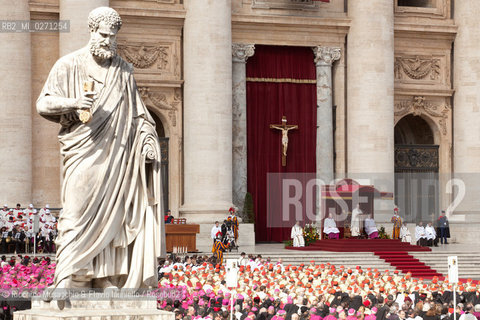 Città del Vaticano Mar 19 2013.Cerimonia di Intronizzazione di Papa Francesco. ©Riccardo Musacchio & Flavio Ianniello/Rosebud2