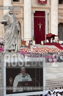 Città del Vaticano Mar 19 2013.Cerimonia di Intronizzazione di Papa Francesco. ©Riccardo Musacchio & Flavio Ianniello/Rosebud2