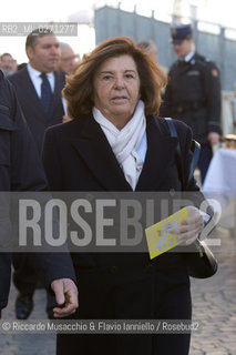 Città del Vaticano Mar 19 2013.Cerimonia di Intronizzazione di Papa Francesco..Nella foto: il Ministro della Giustizia paola Severino. ©Riccardo Musacchio & Flavio Ianniello/Rosebud2