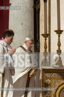 Città del Vaticano Mar 19 2013.Cerimonia di Intronizzazione di Papa Francesco. ©Riccardo Musacchio & Flavio Ianniello/Rosebud2