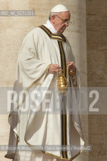 Città del Vaticano Mar 19 2013.Cerimonia di Intronizzazione di Papa Francesco. ©Riccardo Musacchio & Flavio Ianniello/Rosebud2