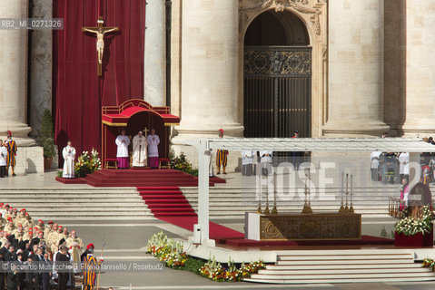 Città del Vaticano Mar 19 2013.Cerimonia di Intronizzazione di Papa Francesco. ©Riccardo Musacchio & Flavio Ianniello/Rosebud2