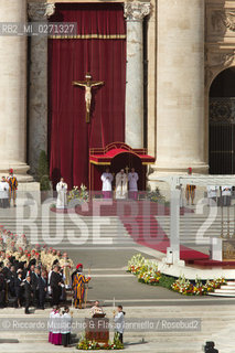 Città del Vaticano Mar 19 2013.Cerimonia di Intronizzazione di Papa Francesco. ©Riccardo Musacchio & Flavio Ianniello/Rosebud2