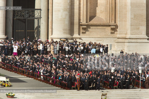 Città del Vaticano Mar 19 2013.Cerimonia di Intronizzazione di Papa Francesco. ©Riccardo Musacchio & Flavio Ianniello/Rosebud2