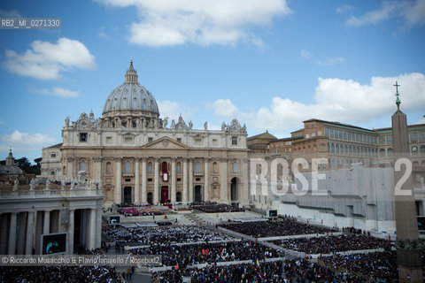 Città del Vaticano Mar 19 2013.Cerimonia di Intronizzazione di Papa Francesco. ©Riccardo Musacchio & Flavio Ianniello/Rosebud2