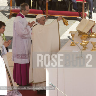 Città del Vaticano Mar 19 2013.Cerimonia di Intronizzazione di Papa Francesco. ©Riccardo Musacchio & Flavio Ianniello/Rosebud2