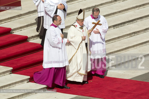 Città del Vaticano Mar 19 2013.Cerimonia di Intronizzazione di Papa Francesco. ©Riccardo Musacchio & Flavio Ianniello/Rosebud2