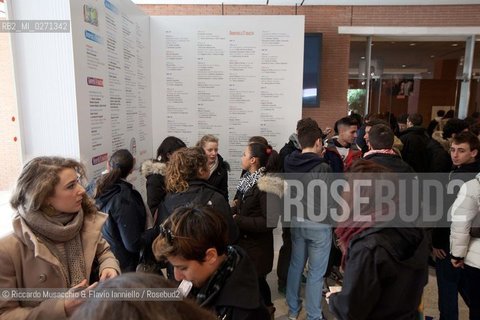 Roma, Auditorium Parco della Musica 14 03 2013.Libri Come. Festa del Libro e della lettura, giornata inaugurale. ©Riccardo Musacchio & Flavio Ianniello/Rosebud2