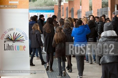 Roma, Auditorium Parco della Musica 14 03 2013.Libri Come. Festa del Libro e della lettura, giornata inaugurale. ©Riccardo Musacchio & Flavio Ianniello/Rosebud2