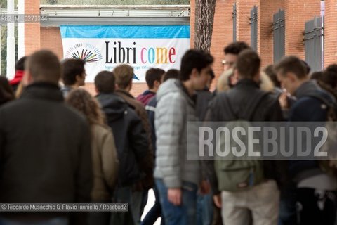 Roma, Auditorium Parco della Musica 14 03 2013.Libri Come. Festa del Libro e della lettura, giornata inaugurale. ©Riccardo Musacchio & Flavio Ianniello/Rosebud2