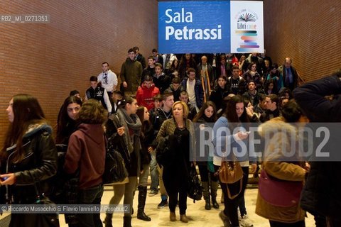 Roma, Auditorium Parco della Musica 14 03 2013.Libri Come. Festa del Libro e della lettura, giornata inaugurale. ©Riccardo Musacchio & Flavio Ianniello/Rosebud2