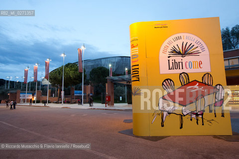 Roma, Auditorium Parco della Musica 16 03 2013.Libri Come, Festa del Libro e della Lettura.. ©Riccardo Musacchio & Flavio Ianniello/Rosebud2