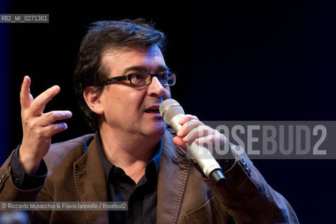 Roma, Auditorium Parco della Musica 14 03 2013.Libri Come. Festa del Libro e della lettura.Nella foto: Javier Cercas. ©Riccardo Musacchio & Flavio Ianniello/Rosebud2