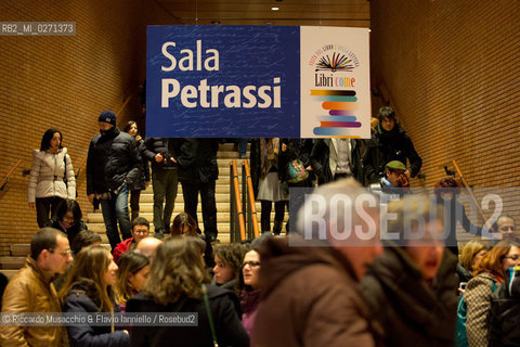 Roma, Auditorium Parco della Musica 15 03 2013.Libri Come, Festa del Libro e della Lettura. ©Riccardo Musacchio & Flavio Ianniello/Rosebud2