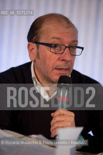 Roma, Auditorium Parco della Musica 16 03 2013.Libri Come, Festa del Libro e della Lettura..Nella foto: Dario Vergassola. ©Riccardo Musacchio & Flavio Ianniello/Rosebud2