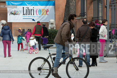 Roma, Auditorium Parco della Musica 16 03 2013.Libri Come, Festa del Libro e della Lettura.. ©Riccardo Musacchio & Flavio Ianniello/Rosebud2