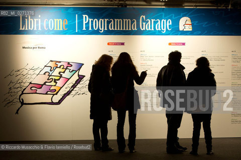 Roma, Auditorium Parco della Musica 16 03 2013.Libri Come, Festa del Libro e della Lettura.. ©Riccardo Musacchio & Flavio Ianniello/Rosebud2