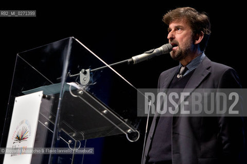 Roma, Auditorium Parco della Musica 16 03 2013.Libri Come, Festa del Libro e della Lettura..Nella foto: Nanni Moretti. ©Riccardo Musacchio & Flavio Ianniello/Rosebud2