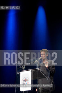 Roma, Auditorium Parco della Musica 16 03 2013.Libri Come, Festa del Libro e della Lettura..Nella foto: Fabrizio Gifuni. ©Riccardo Musacchio & Flavio Ianniello/Rosebud2