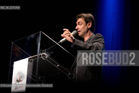 Roma, Auditorium Parco della Musica 16 03 2013.Libri Come, Festa del Libro e della Lettura..Nella foto: Fabrizio Gifuni. ©Riccardo Musacchio & Flavio Ianniello/Rosebud2