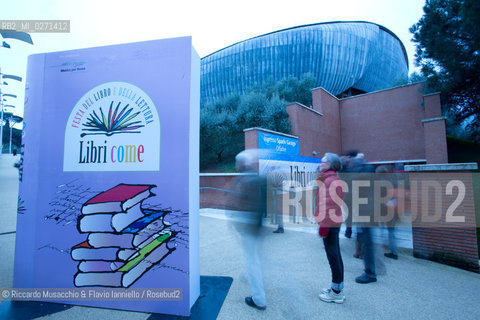 Roma, Auditorium Parco della Musica 16 03 2013.Libri Come, Festa del Libro e della Lettura.. ©Riccardo Musacchio & Flavio Ianniello/Rosebud2
