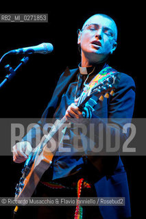 Rome, Auditorium Music Park  Apr 07 2013.Irish singer-songwriter Sinéad OConnor in concert.The Crazy Baldhead Tour . ©Riccardo Musacchio & Flavio Ianniello/Rosebud2