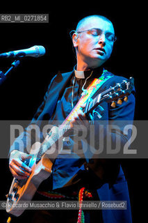 Rome, Auditorium Music Park  Apr 07 2013.Irish singer-songwriter Sinéad OConnor in concert.The Crazy Baldhead Tour . ©Riccardo Musacchio & Flavio Ianniello/Rosebud2