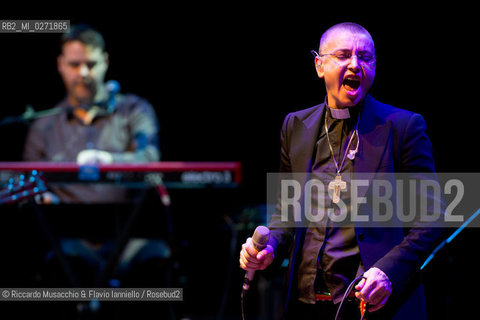 Rome, Auditorium Music Park  Apr 07 2013.Irish singer-songwriter Sinéad OConnor in concert.The Crazy Baldhead Tour . ©Riccardo Musacchio & Flavio Ianniello/Rosebud2