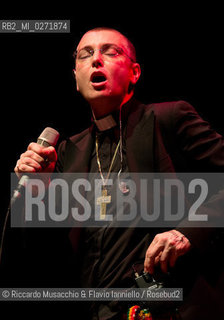 Rome, Auditorium Music Park  Apr 07 2013.Irish singer-songwriter Sinéad OConnor in concert.The Crazy Baldhead Tour . ©Riccardo Musacchio & Flavio Ianniello/Rosebud2