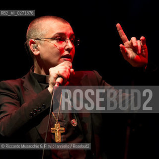 Rome, Auditorium Music Park  Apr 07 2013.Irish singer-songwriter Sinéad OConnor in concert.The Crazy Baldhead Tour . ©Riccardo Musacchio & Flavio Ianniello/Rosebud2