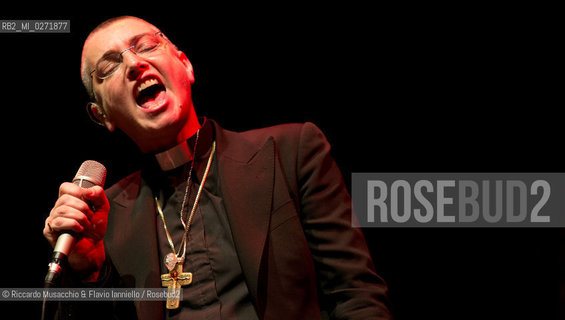 Rome, Auditorium Music Park  Apr 07 2013.Irish singer-songwriter Sinéad OConnor in concert.The Crazy Baldhead Tour . ©Riccardo Musacchio & Flavio Ianniello/Rosebud2