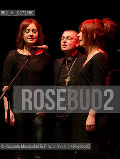 Rome, Auditorium Music Park  Apr 07 2013.Irish singer-songwriter Sinéad OConnor in concert.The Crazy Baldhead Tour . ©Riccardo Musacchio & Flavio Ianniello/Rosebud2