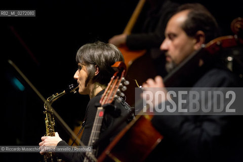 Rome, Auditorium Music Park Apr 10 2013.Nicola Piovani Viaggi di Ulisse ..Ensemble Aracoeli.. ©Riccardo Musacchio & Flavio Ianniello/Rosebud2