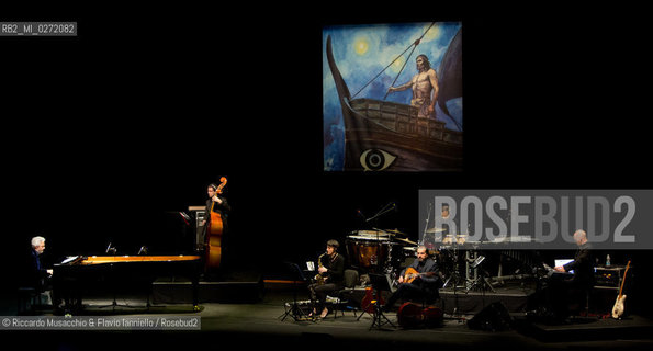 Rome, Auditorium Music Park Apr 10 2013.Nicola Piovani Viaggi di Ulisse ..Ensemble Aracoeli.. ©Riccardo Musacchio & Flavio Ianniello/Rosebud2