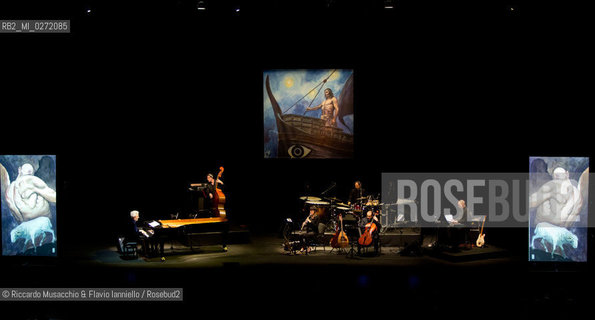 Rome, Auditorium Music Park Apr 10 2013.Nicola Piovani Viaggi di Ulisse ..Ensemble Aracoeli.. ©Riccardo Musacchio & Flavio Ianniello/Rosebud2