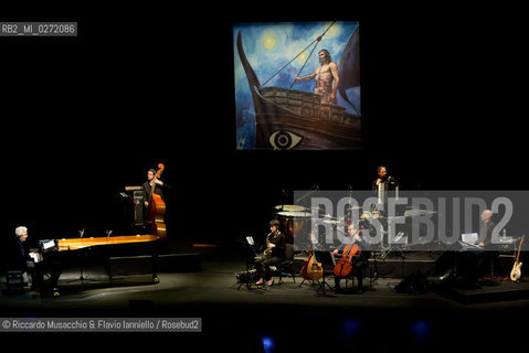 Rome, Auditorium Music Park Apr 10 2013.Nicola Piovani Viaggi di Ulisse ..Ensemble Aracoeli.. ©Riccardo Musacchio & Flavio Ianniello/Rosebud2