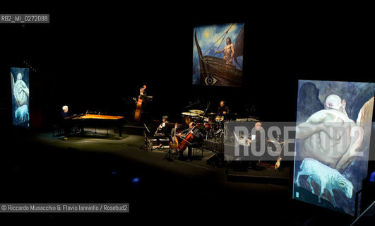 Rome, Auditorium Music Park Apr 10 2013.Nicola Piovani Viaggi di Ulisse ..Ensemble Aracoeli.. ©Riccardo Musacchio & Flavio Ianniello/Rosebud2