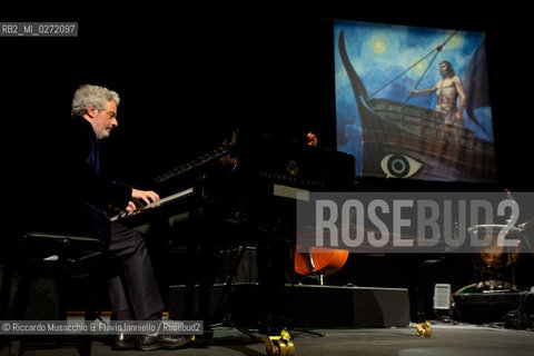 Rome, Auditorium Music Park Apr 10 2013.Nicola Piovani Viaggi di Ulisse ..Ensemble Aracoeli.. ©Riccardo Musacchio & Flavio Ianniello/Rosebud2