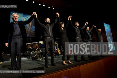 Rome, Auditorium Music Park Apr 10 2013.Nicola Piovani Viaggi di Ulisse ..Ensemble Aracoeli.. ©Riccardo Musacchio & Flavio Ianniello/Rosebud2