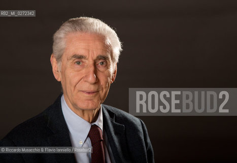 Roma, Auditorium Parco della Musica 15 03 2013.Libri Come, Festa del Libro e della Lettura.Nella foto: ritratto di Stefano Rodotà. ©Riccardo Musacchio & Flavio Ianniello/Rosebud2