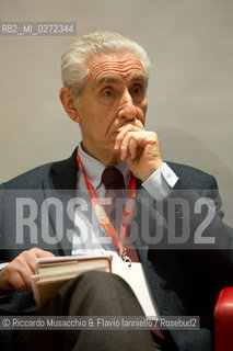 Roma, Auditorium Parco della Musica 15 03 2013.Libri Come, Festa del Libro e della Lettura.Nella foto: Stefano Rodotà, Guy Standing, Giorgio Zanchini Precari: i diritti e il lavoro. ©Riccardo Musacchio & Flavio Ianniello/Rosebud2