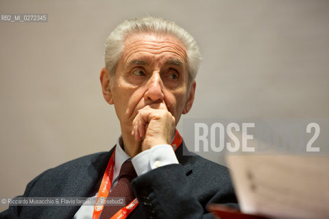 Roma, Auditorium Parco della Musica 15 03 2013.Libri Come, Festa del Libro e della Lettura.Nella foto: Stefano Rodotà, Guy Standing, Giorgio Zanchini Precari: i diritti e il lavoro. ©Riccardo Musacchio & Flavio Ianniello/Rosebud2