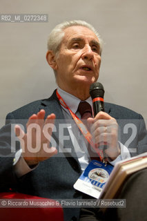Roma, Auditorium Parco della Musica 15 03 2013.Libri Come, Festa del Libro e della Lettura.Nella foto: Stefano Rodotà, Guy Standing, Giorgio Zanchini Precari: i diritti e il lavoro. ©Riccardo Musacchio & Flavio Ianniello/Rosebud2